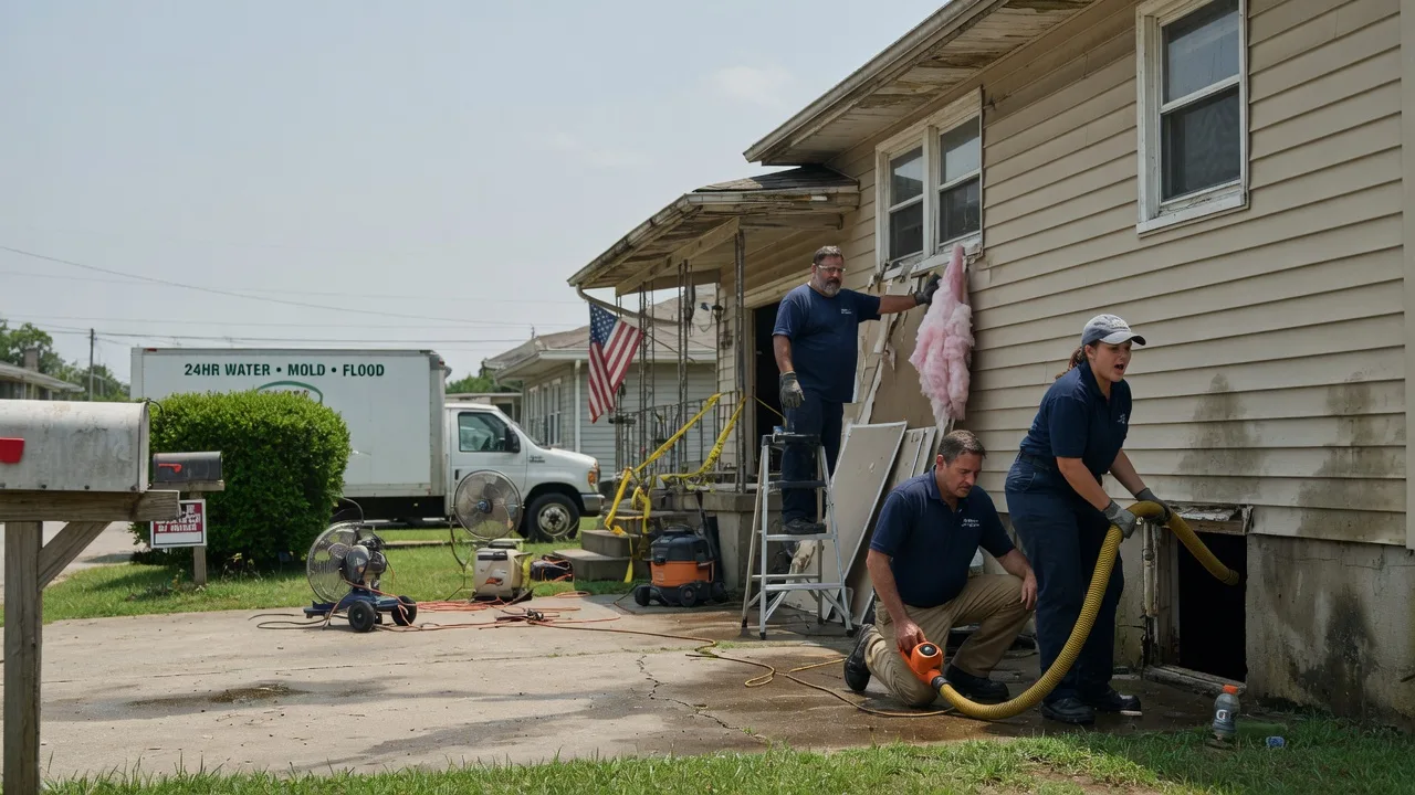 Water Damage Repair in Garden City, IA near me
